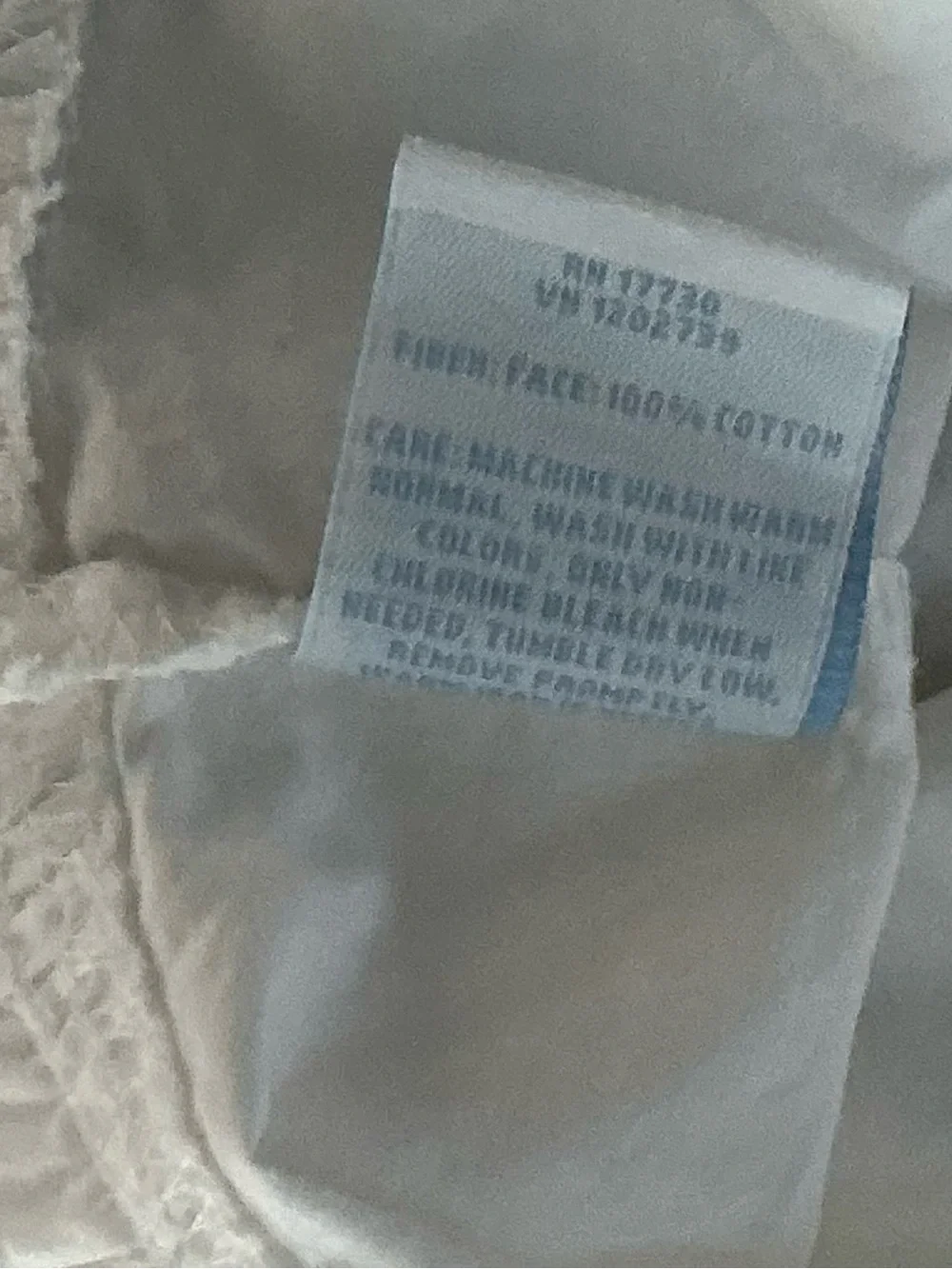 EUC Simply Shabby Chic Crisp White Sham